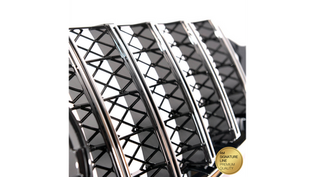 Grill sportowy GT Chrome & Black MERCEDES E-Class C207 A207 przed liftem 2009-2013