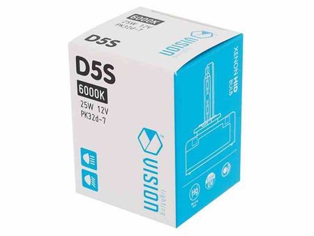 Żarówka ksenonowa VISION D5S 6000K 12V 25W PK32d-7