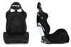 Fotel Sportowy CUGA Zamsz Bride Black