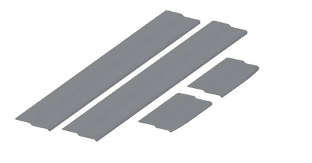 Progi 2 Line Honda Jazz II GE Hatchback 5 2008-2011 - Satin