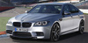 GRILL (NERKI) BMW F10/F11 LOOK M5 BLACK/CHROM