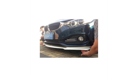 Dokładka przedniego zderzaka Matt Black BMW 4 F32 F33 F36 2013-2020