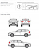 Bagażnik dachowy belki Fuse BMW X1 E84 5d