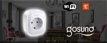 Gniazdko wifi gosund sp112 android ios tuya 2x usb