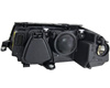 Reflektory lampy przednie Passat B5 FLDEPO  BLACK RINGI