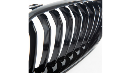 Grill sportowy pojedyncze żeberka Gloss Black  BMW 3 (F34) Gran Turismo 2013-2020