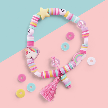 Zestaw do robienia bransoletek DIY Apli Kids - Jednorożec