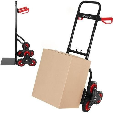 Wózek platformowy magazynowy transportowy 6-kołowy
