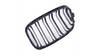 Grill sportowy podwójne żeberka Gloss Black  BMW 1 (F20, F21) Hatchback przed liftem 2011-2015