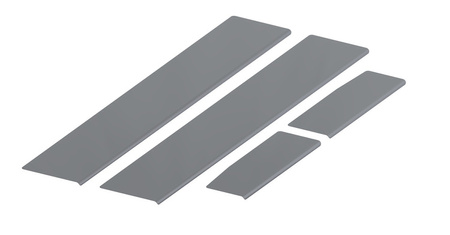 Progi 2 Line Chrysler 300C I Sedan 4 2004-2010 - Połysk