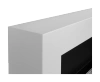 Biokominek wiszący 900x400 Box biały strukturalny mat