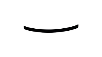 Lotka Lip Spoiler Gloss Black MERCEDES CLS C218 2011-2017
