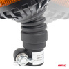Lampa ostrzegawcza błyskowa kogut LED W28P 12V 24V AMIO-04104