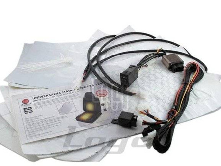 Maty grzewcze samochodowe pod tapicerkę