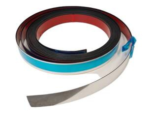 Listwa ozdobna cieńka 21mm x 10M CHROM