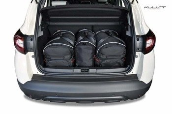 RENAULT CAPTUR 2013-2019 TORBY DO BAGAŻNIKA 3 SZT