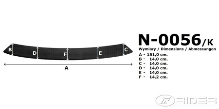 Toyota Proace II LONG nakładka na zderzak - KLAPA