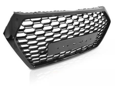 Grill Atrapa Przednia Sport Czarny Połysk Audi Q5 FY (16-20) Kamera PDC