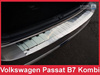 Volkswagen Passat B7 Kombi Nakładka (listwa) ochronna na zderzak tylny