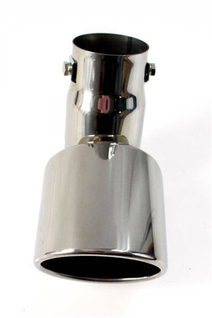 Końcówka tłumika 98x82mm wejście 57mm VW Passat