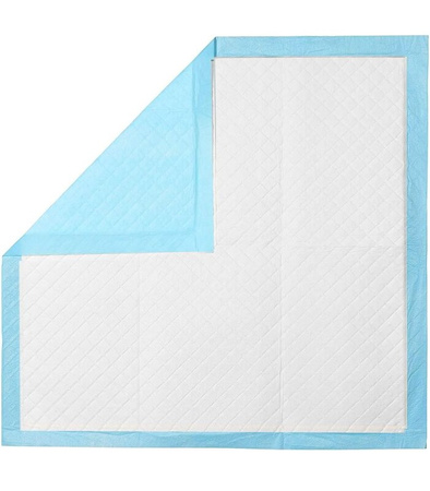 PODKŁADY CHŁONNE DLA PSA 60 X 60 100 SZT. MATY HIGIENICZNE DO NAUKI SIKANIA + WORKI