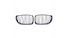 Grill sportowy pojedyncze żeberka Gloss Black  BMW 1 (E81, E87) Hatchback 1 (E88) Cabrio 1 (E82) Coupe Facelift 2007-2011