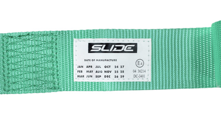 Pasy sportowe Slide V2 Miętowe 4P 2" E4