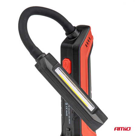 Lampa inspekcyjna LED z elastycznym ramieniem WT15 AMIO-02918