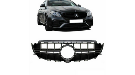 Grill sportowy Black A-Type MERCEDES E-Class W213 S213 A238 C238 przed liftem 2016-2020