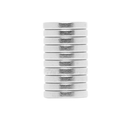 Magnes neodynowy walcowy  9 mm 10szt. KD11835
