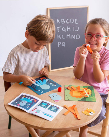 Mój pierwszy zestaw artystyczny Apli Kids - Papierowe pętelki