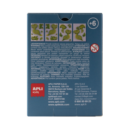 Puzzle 3D Apli Kids Smoki - Zielony