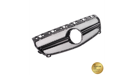 Grill sportowy Gloss Black A-Type MERCEDES A-Class W176 przed liftem 2012-2015
