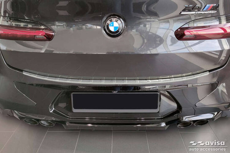 Nakładka na zderzak tylny do BMW X4 G02/F98 M Competition (Stal)