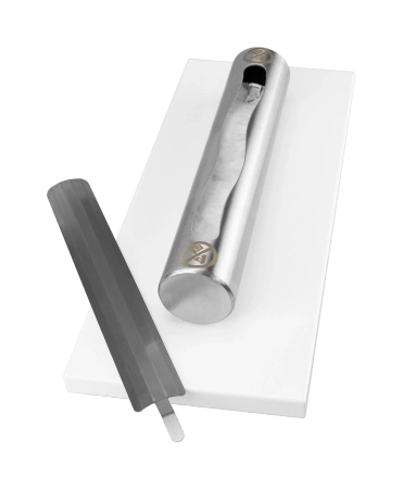 Biokominek Stainless Biały Połysk