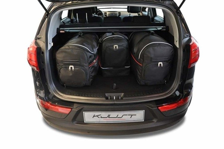 KIA SPORTAGE 2010-2016 TORBY DO BAGAŻNIKA 4 SZT