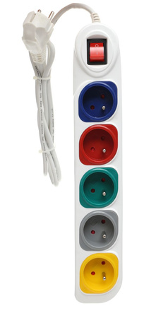 Przedłużacz 1,5m 5gniazd KD4008