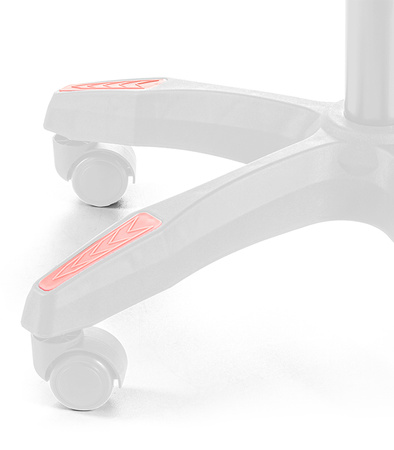 FOTEL GAMINGOWY Z PODNÓŻKIEM RÓŻOWY BIAŁY KUBEŁKOWY BIUROWY OBROTOWY REGULOWANY NOWOCZESNY MASAŻER DLA GRACZA DZIECI MŁODZIEŻY