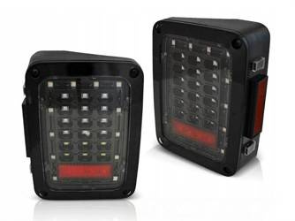 Lampy Chrysler Jeep Wrangler jk 07-18 led black
