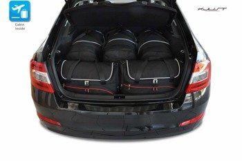 SKODA OCTAVIA LIFTBACK 2013+ TORBY DO BAGAŻNIKA 5 SZT