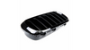 Grill sportowy pojedyncze żeberka Gloss Black BMW X5 F15 F85 X6 F16 F86 2013-2018