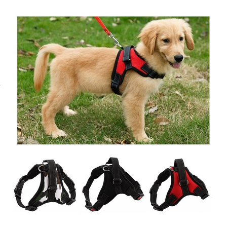 MOCNE SZELKI DLA PSA BEZUCISKOWE REGULOWANE M