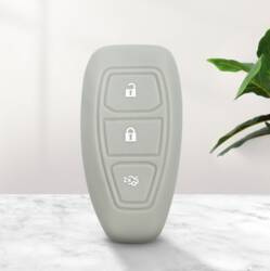 POKROWIEC NA KLUCZYK DO FORD FOCUS MK3 KEYLESS SZARY