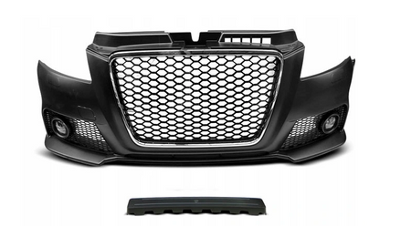 Zderzak Sport Chrome Black Do Audi A3 8p 08-12