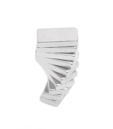 Magnes neodynowy płytkowy  10 x 5 mm 10szt. KD11834