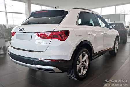 Nakładka na zderzak tylny do AUDI Q3 2 (Czarna)