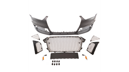 Przedni zderzak sport zestaw z grillem PDC AUDI A4 B8 Facelift 2013-2016
