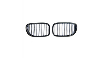 Grill sportowy pojedyncze żeberka Gloss Black BMW 7 F01 F02 F03 F04 2008-2015