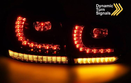 Lampy diodowe LED SMOKE do VW GOLF 6 VI 08-13