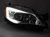 Lampy reflektory chrome LED do Subaru WRX 14-17
